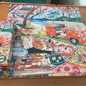 Eeboo camper life 1000 pc puzzle